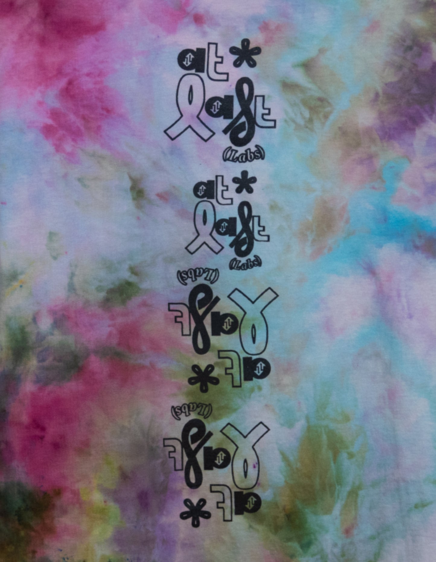 ATLAT AT LAST ICE DYE TEE