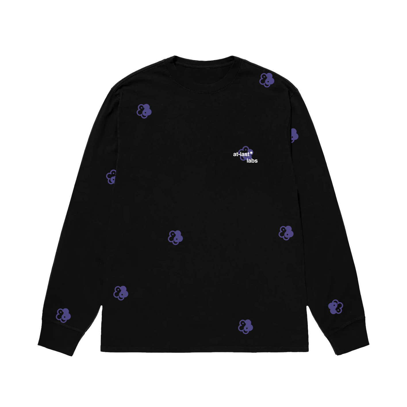 BLOOM ALL OVER LONG SLEEVE TEE