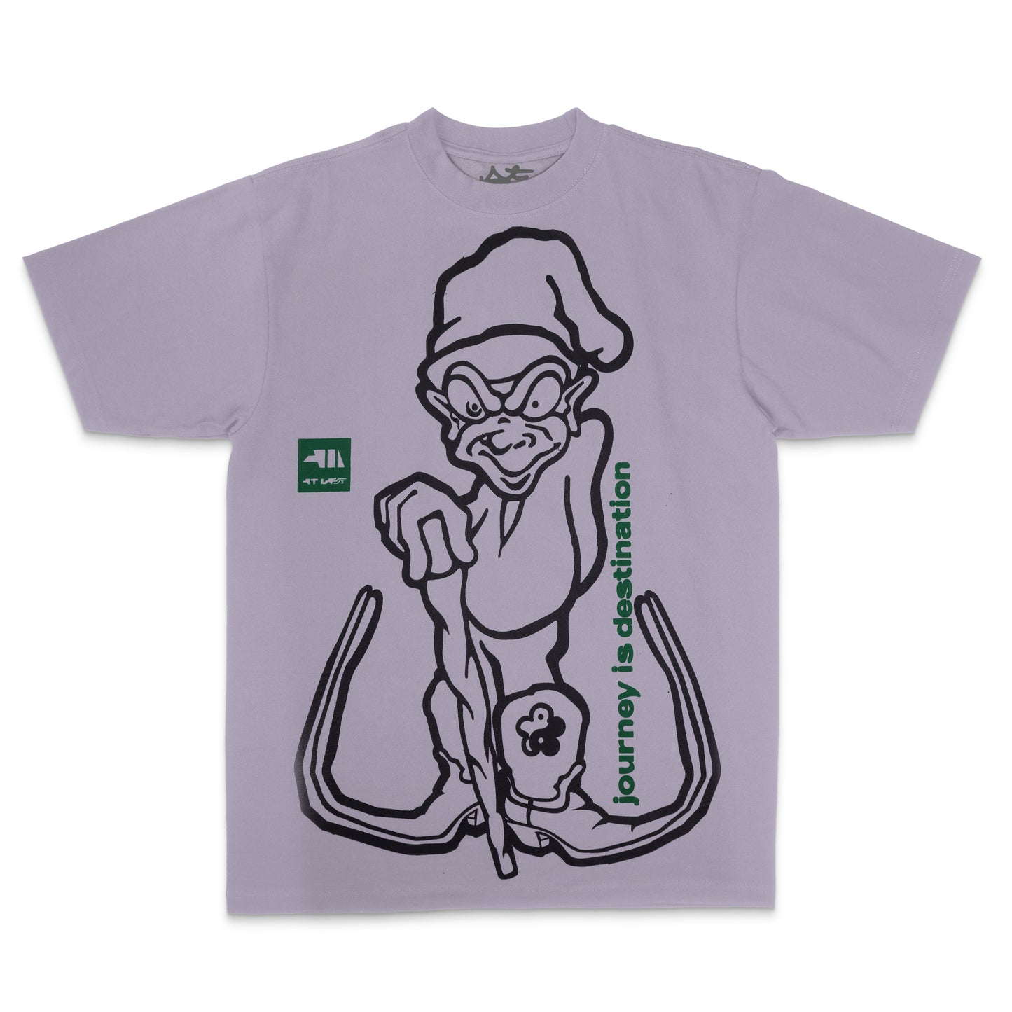 LEAN ON BUSINESS TEE LAVANDER