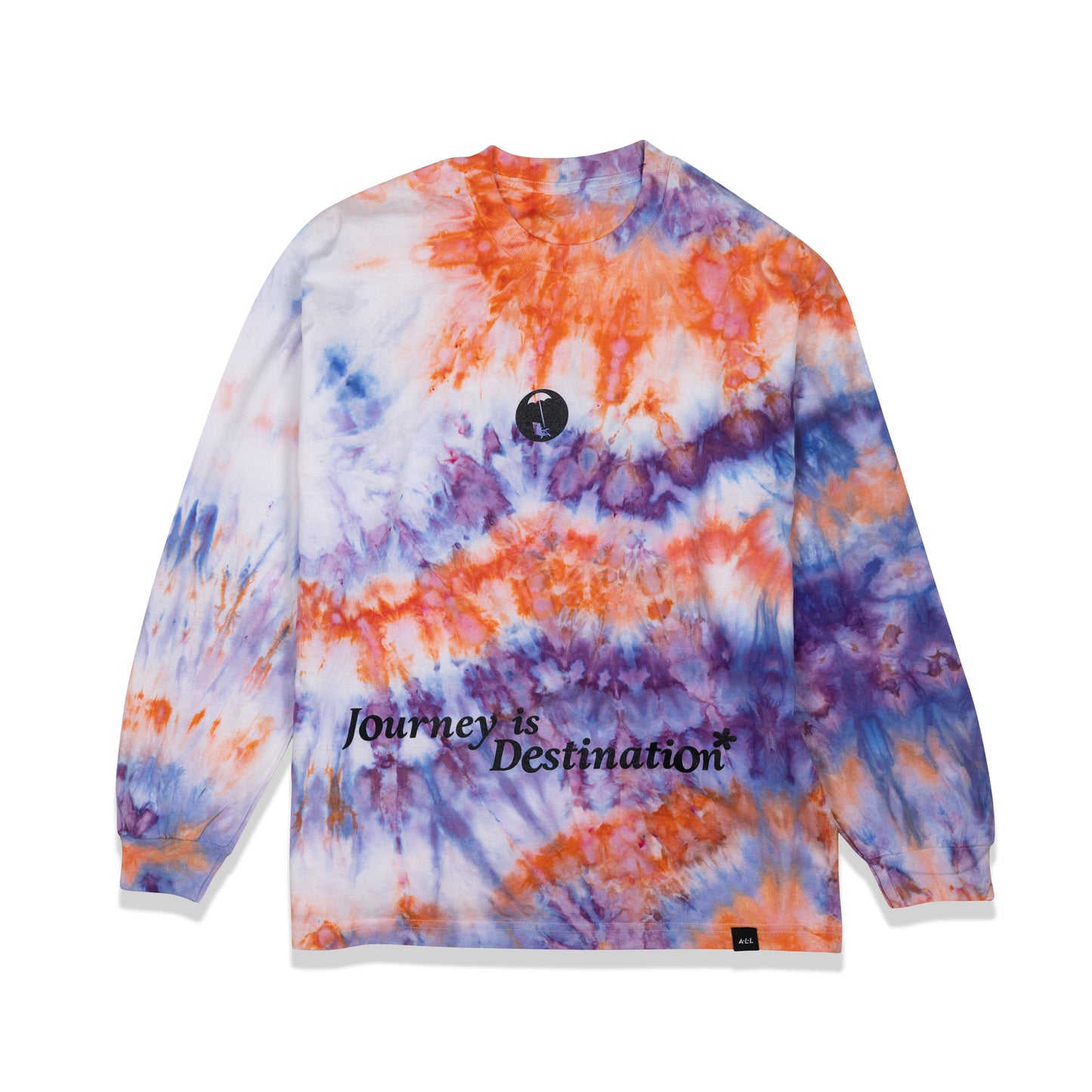 NEW SCRIPT DIP DYE LONG SLEEVE