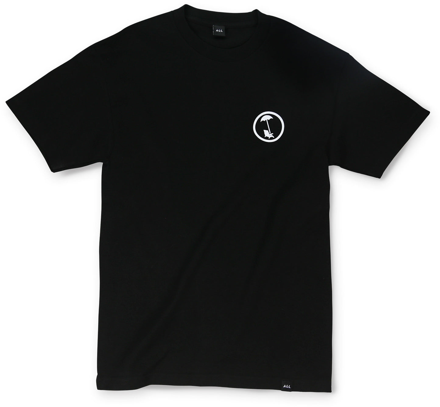 BEACHY LOGO TEE IN BLACK