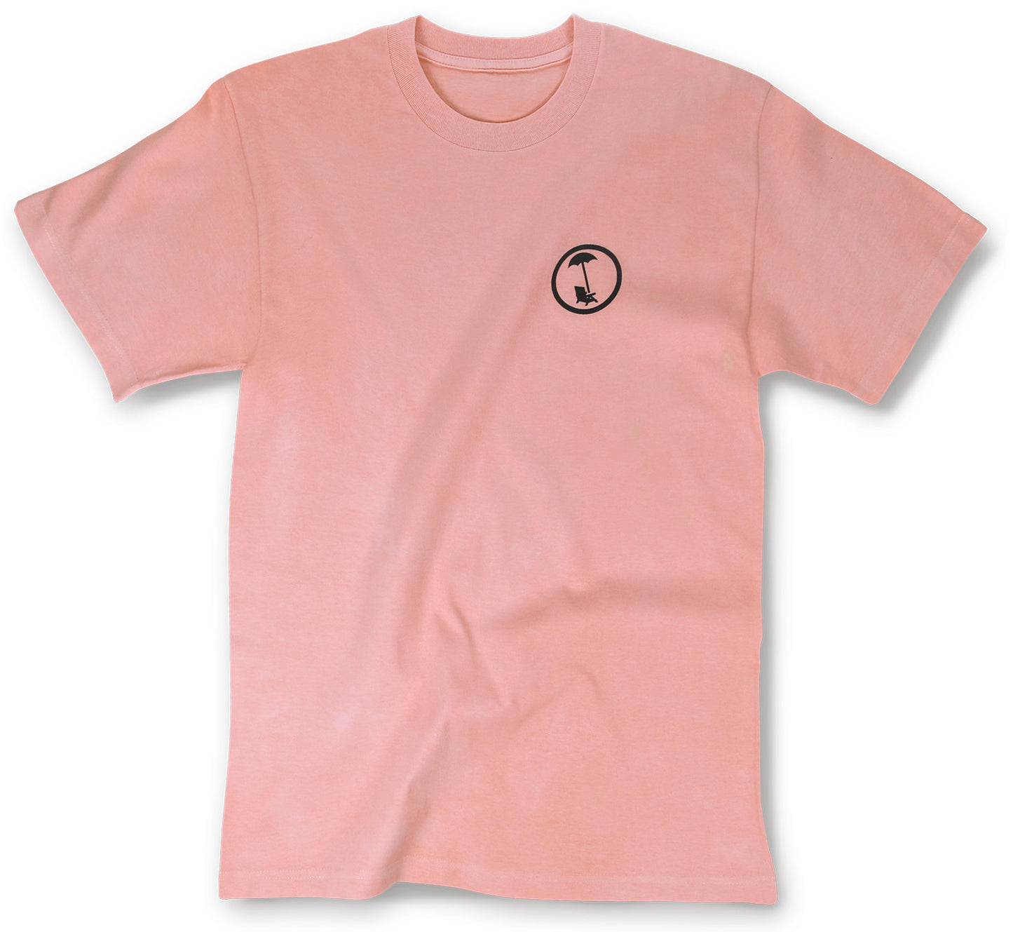 BEACHY LOGO TEE IN BLEACHED CORAL