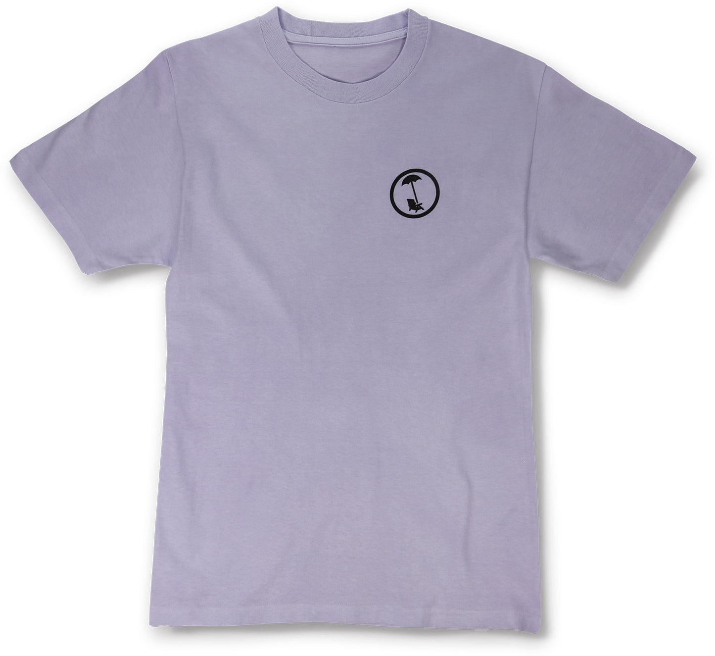 BEACHY LOGO TEE IN WASHED LAVENDER