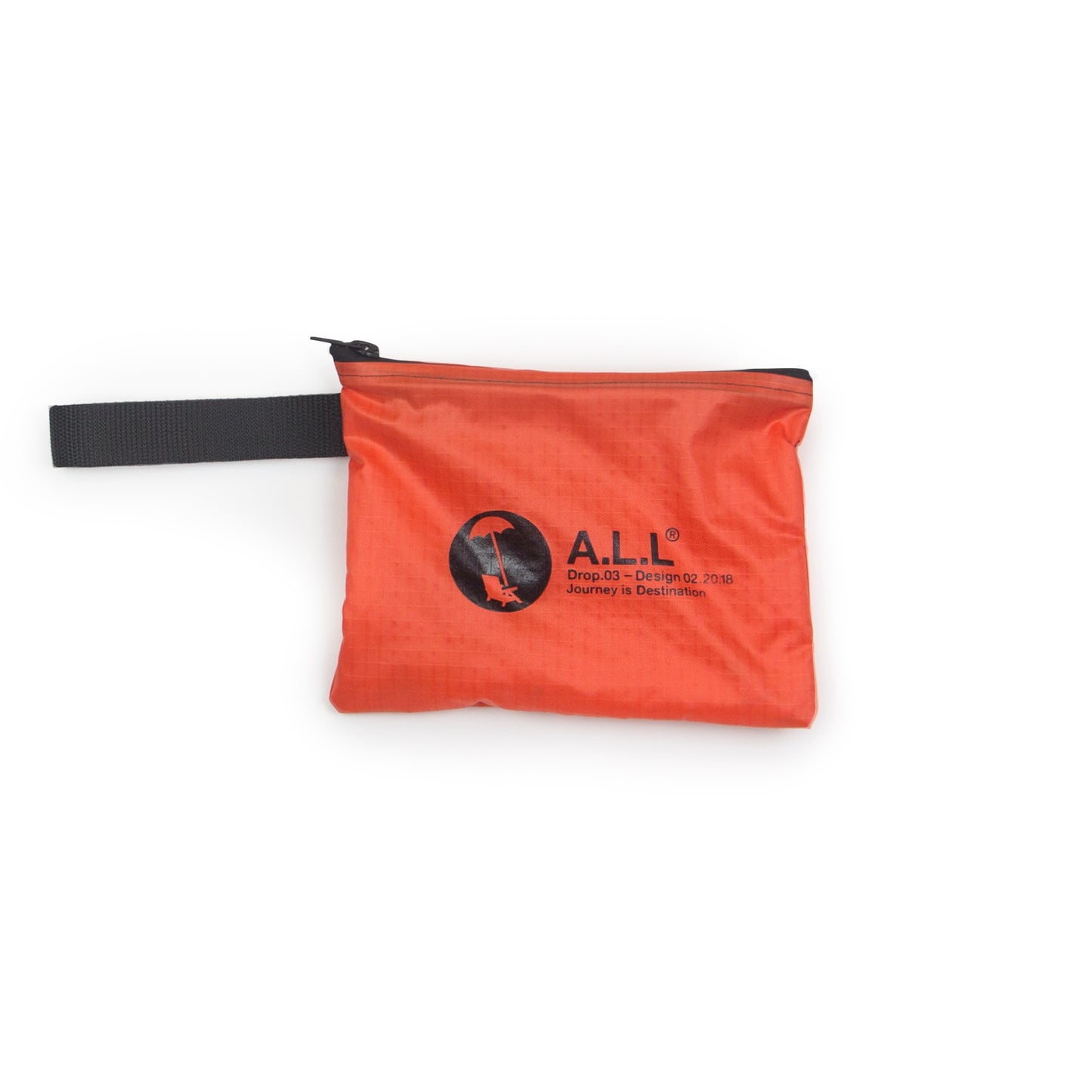 ALL DROP.03 RIPSTOP STASH POUCH LAVA