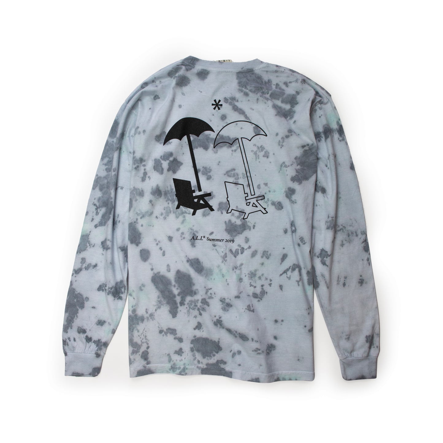 SUMMER 19 TEE IN CHARCHOL MARBLE DYE 20f3