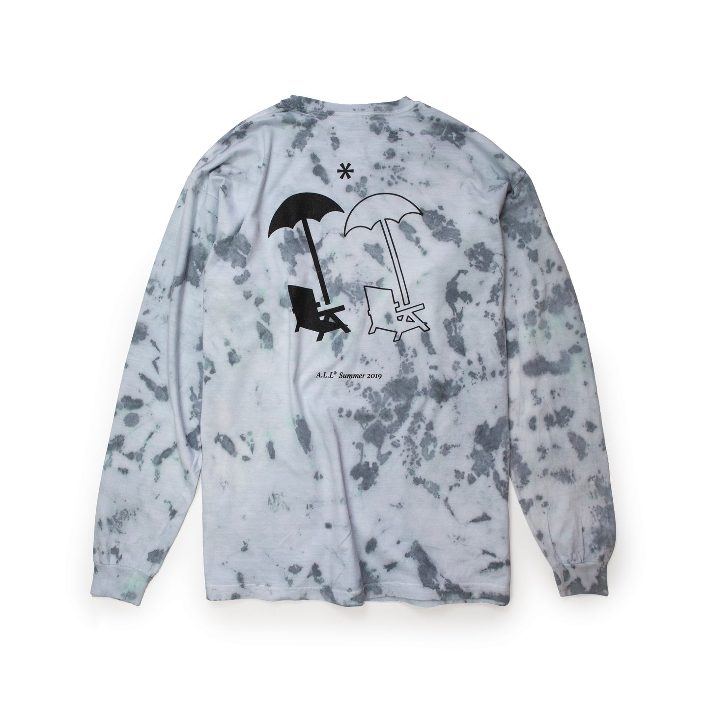 SUMMER 19 TEE IN CHARCHOL MARBLE DYE 30f3