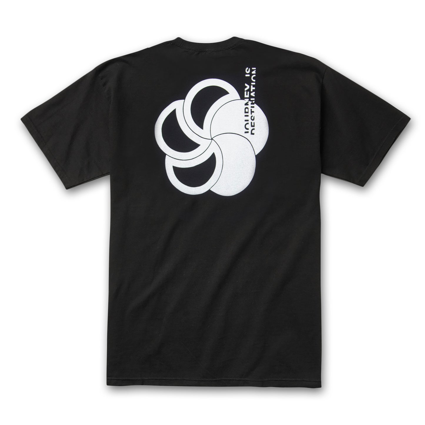 FLORA TEE IN BLACK