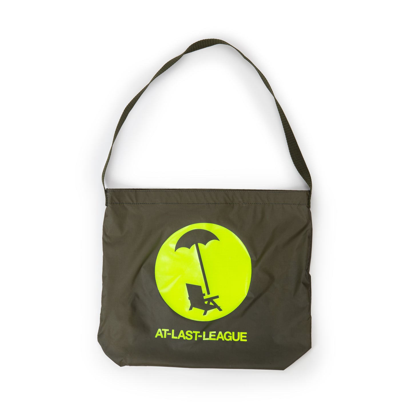 CROSS BODY TOTE IN OLIVE DRAB