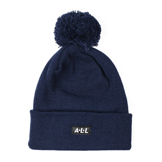 A•L•L® PALM BEANIE IN NAVY