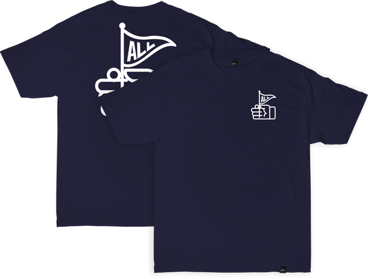 FLAGGY TEE IN NAVY