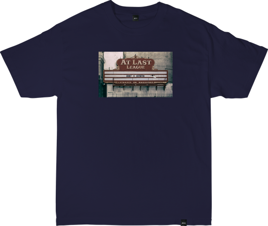 LOS "A" TEE IN NAVY