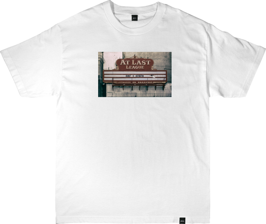 LOS "A" TEE IN WHITE