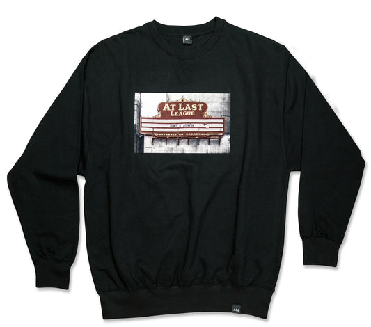 LOS "A" CREWNECK IN BLACK