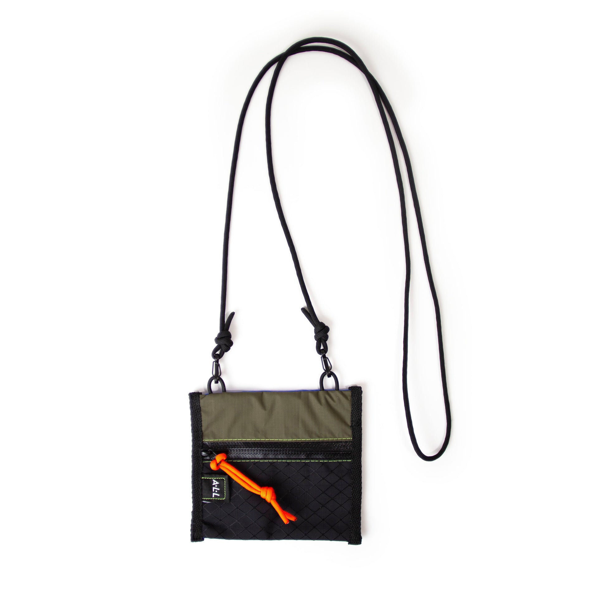A.L.L® Mini Pouch   OLIVE / BLACK  WATERPROOF ZIP