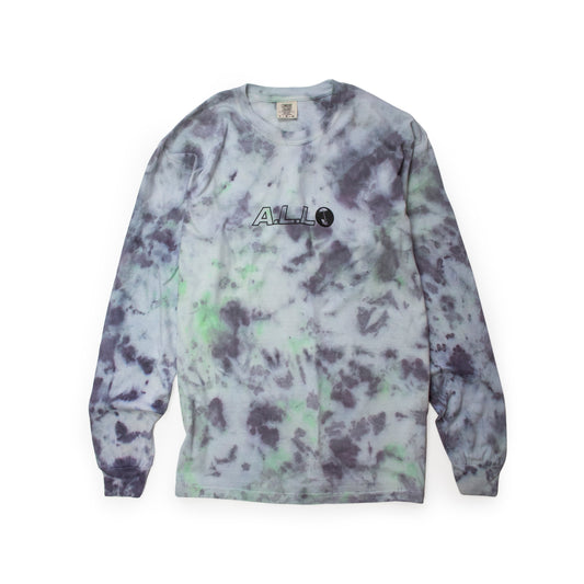 SUMMER 19 TEE IN  CHARCHOL MARBLE DYE 10f3 ***LARGE***